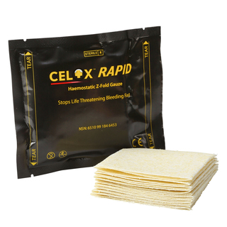 Celox Rapid  Haemostatic Gauze - Z-Fold