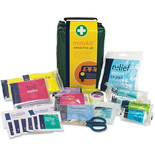 SUV Vehicle First Aid Kit in Stockholm Bag