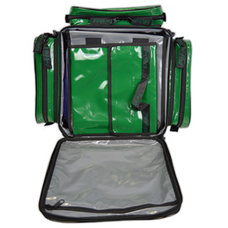 SP Parabag Tardis Defib Carry Bag Green - TPU Fabric